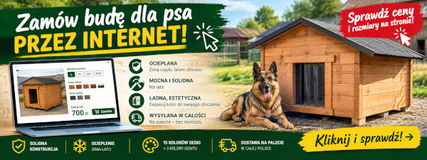 Zamów bude dla psa